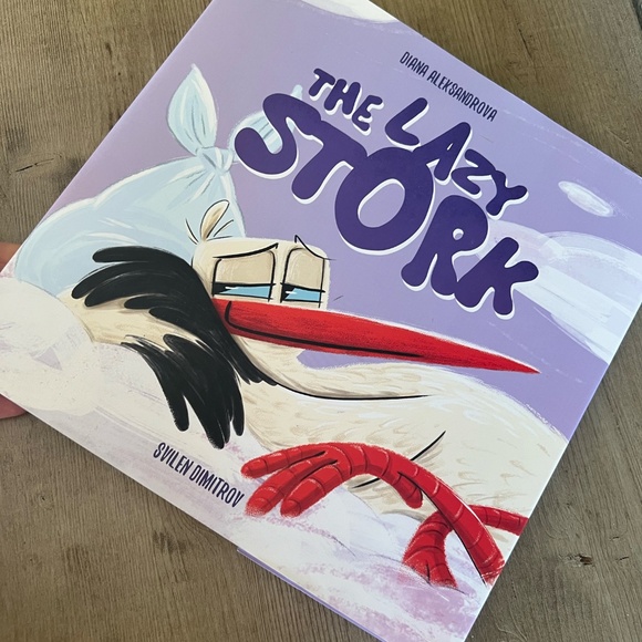 The Lazy Stork Children's Book Signed by author. Brand New - Picture 4 of 9